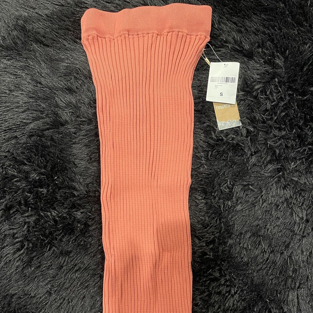 Forever 21 knit blush midi skirt